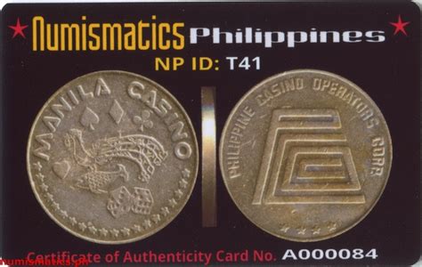 casino filipino coin 1987 price|1980's Manila Casino Token .